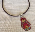 collar-bisuteria-virgen-please-cuero-llenadegracia