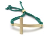 pulsera-cruz-dorada-verde